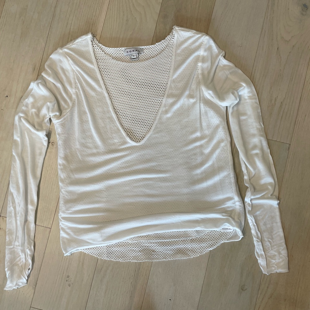 NWOT • Koral Long Sleeve Shirt SIZE S